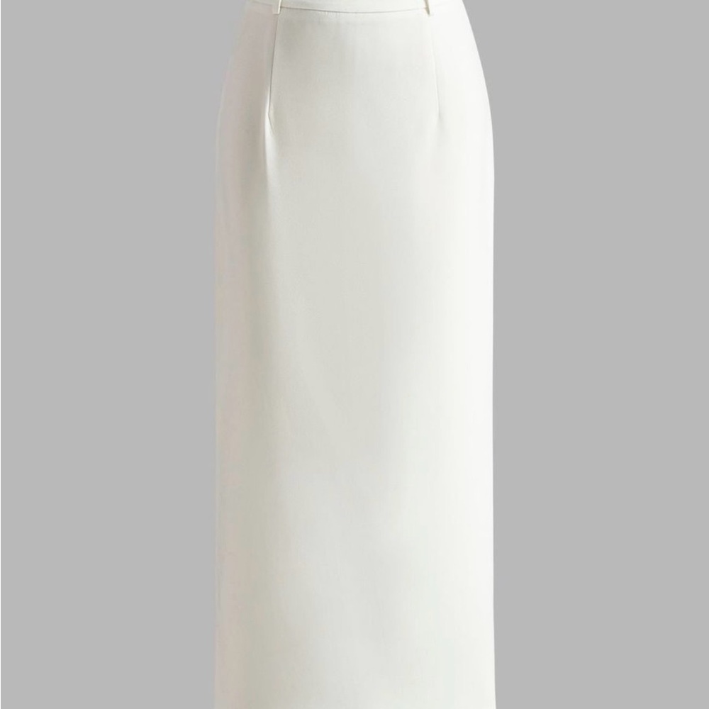 Elegant Slit Back Maxi Skirt